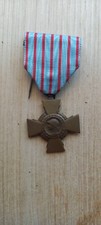 Medaille croix combattant d'occasion  Ébreuil