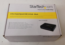 HUB USB 3.0 SuperSpeed de 4 puertos StarTech - Con adaptador de corriente y cable USB - Nuevo segunda mano  Embacar hacia Mexico