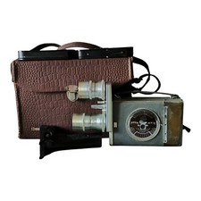 Câmera de Filme Semi-Pro Kiev 16C-2 - Soviética Russa 16mm, Estojo, usado comprar usado Câmera de Filme Semi-Pro Kiev 16C-2 - Soviética Russa 16mm, Estojo, usado comprar usado  Enviando para Brazil