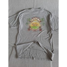 Camiseta Tommy Bahama Relax masculina grande arte gráfica logotipo estampa animal tigre cinza SS comprar usado  Enviando para Brazil