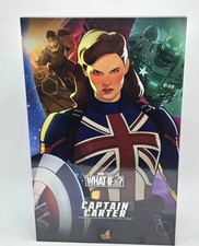 Boneco Captain Carter sexta escala Hot Toys Marvel Sideshow caixa aberta TMS059 comprar usado  Enviando para Brazil