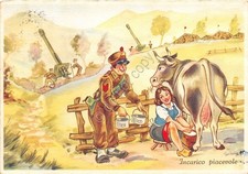 Cartolina illustrata umoristic usato Cartolina illustrata umoristic usato  Milano