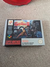super castlevania snes for sale  SHEFFIELD