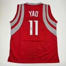 Autographed signed yao d'occasion  Expédié en Belgium