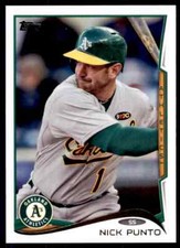 Atualização 2014 Topps Nick Punto #US-75 Oakland Athletics comprar usado  Enviando para Brazil