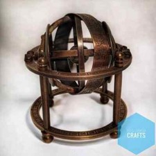 Ancien globe armillaire d'occasion  Expédié en France