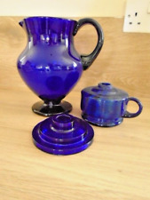 Cobalt blue glassware for sale  MARKET DRAYTON