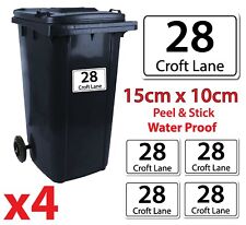 Wheelie bin stickers for sale  WOLVERHAMPTON