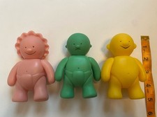 Boneco boneco THREE Trebor Bassett Ltd 1988 Jelly Babies bebê rosa amarelo verde comprar usado  Enviando para Brazil