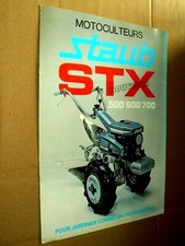 Prospectus motoculteur staub d'occasion  Charolles