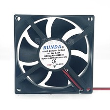 Ventilador de refrigeração RUNDA RD8025B24H DC24V 0.18A 8CM 2 fios inversor comprar usado  Enviando para Brazil