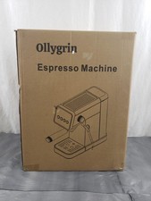 Nueva cafetera OLLYGRIN Espresso Cappuccino Latte con espumador de leche AZ-EM1502 segunda mano  Embacar hacia Mexico