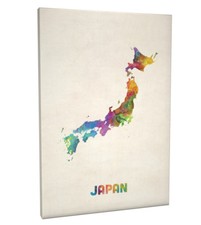 Japan watercolor map for sale  COVENTRY