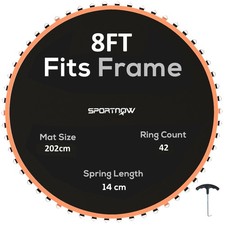 Sportnow trampoline mat for sale  GREENFORD
