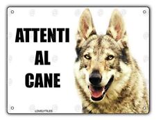 Cartello attenti cane usato  Vertemate con Minoprio