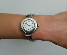Relógio de trincheira feminino prata vermelho 12 - Vertex Watch Co. Ensaio importado de Londres L 1926 comprar usado  Enviando para Brazil