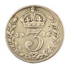 1916 george silver for sale  HOUGHTON LE SPRING