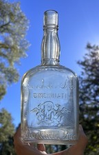 Antiga garrafa de uísque GEO BIELER SONS -CINNATI - BROOKFIELD RYE Ohio comprar usado  Enviando para Brazil