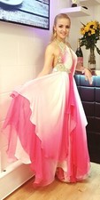 Pink ballroom dance for sale  LONDON