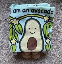 Jellycat avacado book for sale  FOLKESTONE