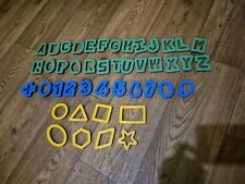 Playdough cutters alphabet for sale  KING'S LYNN