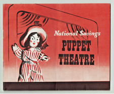 National Savings Puppet Theatre 1950 30 page booklet SL30, usado comprar usado  Enviando para Brazil