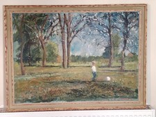 Contemporary impressionist oil for sale  ROYSTON