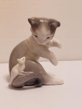 Lladro grey white for sale  UK
