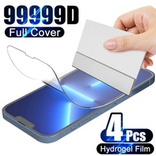 Película protetora de tela cheia hidrogel para iPhone 17 16 15 14 13 12 11 Pro Max XS, usado comprar usado  Enviando para Brazil