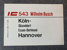 Zuglaufschild 543 wilhelm gebraucht kaufen  Regensburg