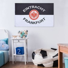 Eintracht frankfurt flag gebraucht kaufen  Deutschland