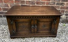 oak tv stand for sale  HIGH PEAK