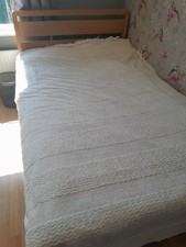 Vintage fringed white for sale  RETFORD