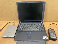 Notebook Toshiba P3440 P3 333MHz 192MB RAM com PSU e unidade de disquete vintage comprar usado  Enviando para Brazil