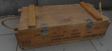 Munitionskiste bundeswehr holz gebraucht kaufen  Dörrebach, Sielbersbach, Waldlaubersh.