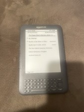 Amazon kindle 3rd for sale  San Marcos
