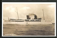 Ansichtskarte Bäderdampfer Roland bei voller Fahrt, Passagierschiff  comprar usado  Enviando para Brazil