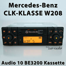 Original Mercedes W208 Radio Audio 10 BE3200 Becker Kassettenradio CLK-Klasse comprar usado  Enviando para Brazil