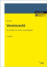 Vereinsrecht leitfaden vereine gebraucht kaufen  Stuttgart