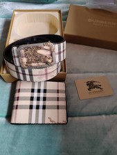 Cintura burberry uomo usato  Zandobbio