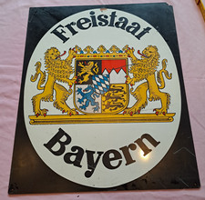 Schild wappen freistaat gebraucht kaufen  Erdmannhausen