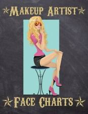 Makeup Artist Face Charts: Makeup cards- 9781704906195, paperback, From Dyzamora comprar usado  Enviando para Brazil