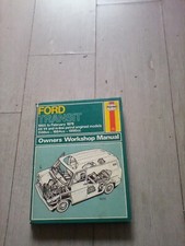 Haynes manual ford for sale  KING'S LYNN