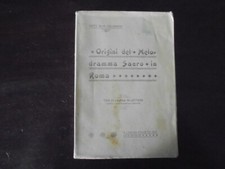 Origini del melodramma usato  Santa Maria Capua Vetere
