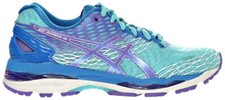 A S I C S Gel-Nimbus 18 feminino EUA 6 médio na cor azul turquesa/íris/metilo comprar usado  Enviando para Brazil