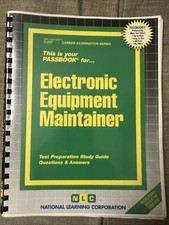 🔥🔥NEW Electronic Equipment Maintainer Test Practice Passbook NYCT Exam comprar usado  Enviando para Brazil