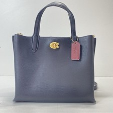 Coach black pebble for sale  Los Angeles
