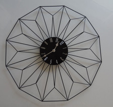 Wanduhr moderne uhr gebraucht kaufen  Graben-Neudorf