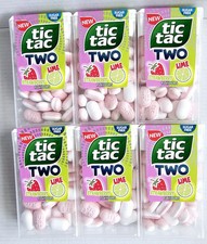 TIC TAC TWO LIME SABOR MORANGO. SUGARFREE. 6 PACOTES. 6x38.5g.BB 15/01/2026. comprar usado  Enviando para Brazil