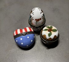 Lot porcelain hinged for sale  Columbus